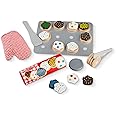 Melissa & Doug Slice and Bake Wooden Cookie Play Food Set