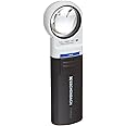 Eschenbach Optik 1511-3 Mobilux Aspheric LED Illuminated Hand Held Magnifier, 3.5x Magnification, 10 Diopter, 75mm x 50mm Lens Size