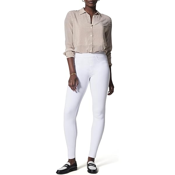 Jean Skinny Spanx The Slim-X Enduit De Cire, Noir, Taille 25 - Neuf Sans étiquettes, Effet Galbant