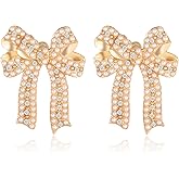 Canboer Christmas Earrings Merry Christmas Tree Bow Light Bulb Candy Cane Gingerbread Man Xmas Ornament Dangle Drop Earrings Holiday Festive Jewelry for Women