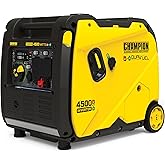 Champion Power Equipment 4500-Watt Electric Start Dual Fuel RV Ready Portable Inverter Generator with Quiet Technology and CO