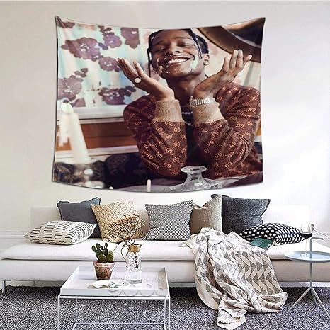 Asap Rocky Instagram Asap Rocky Tapestry Asap Rocky Flag, Rapper