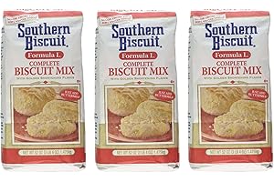 Southern Biscuit Formula L Complete W/golden Shortening Flakes Biscuit Mix, 3 - 52oz Pkgs