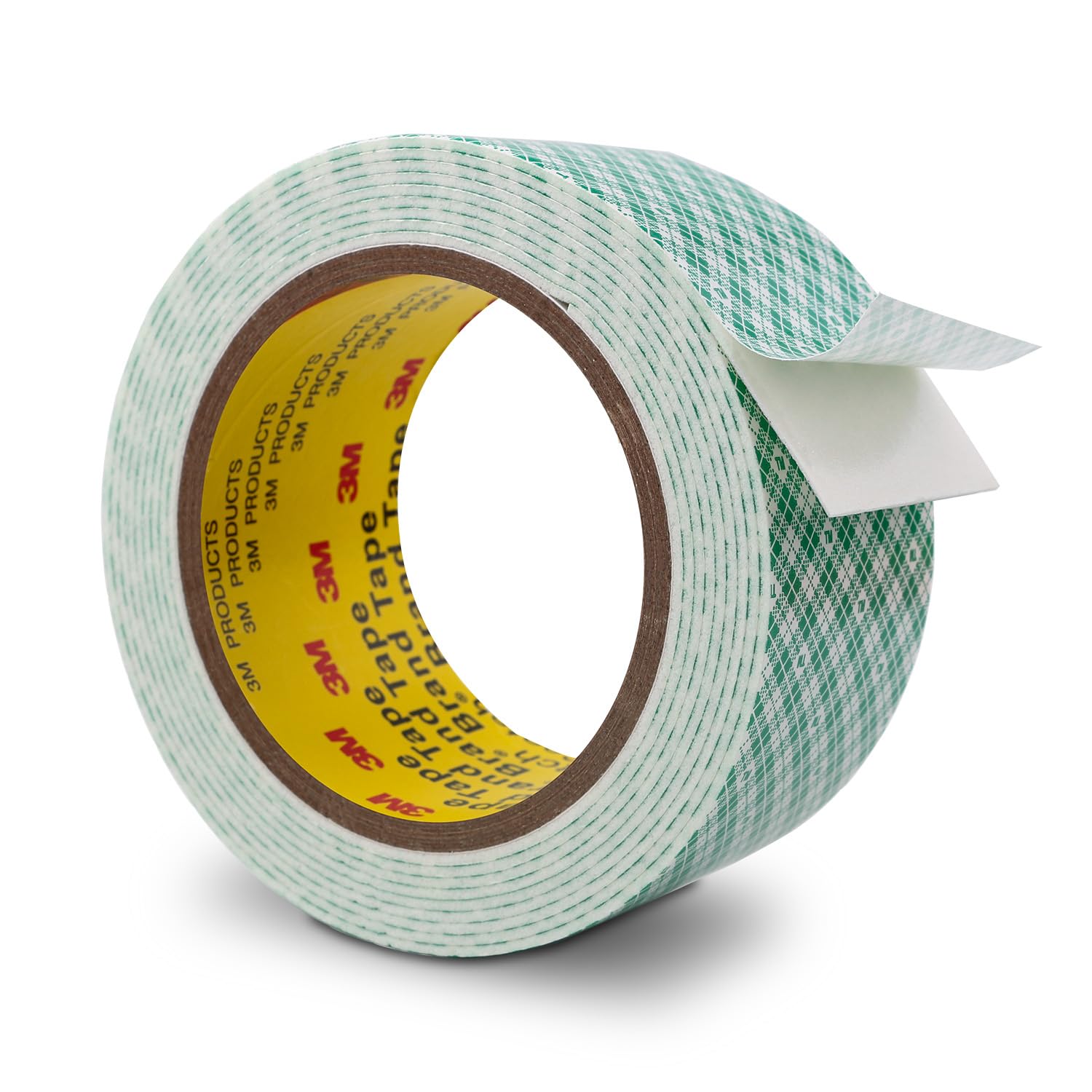 Double Sided Foam Tape Compatible with 3M 50mm x 300cm Double Coated Urethane Strong Adhesion Heavy Duty Polyurethane Tape White for Bonding Attaching Mounting — image 1