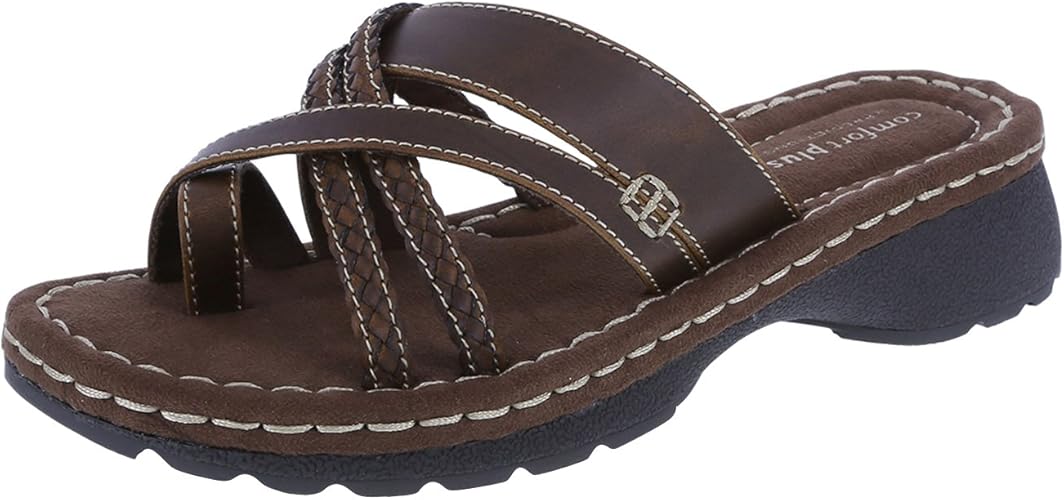 Amazon Com Predictions Comfort Plus Women S Spruce Low Wedge