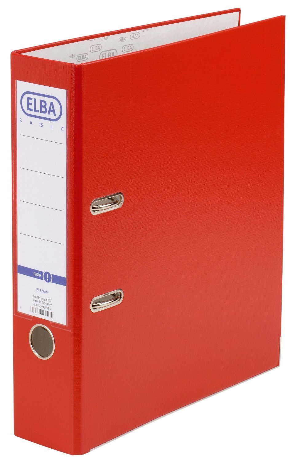 Elba 754249 - Red A4 Size Arch Folder 80mm