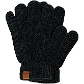 Britt's Knits Soft Chenille Women's Winter Warm Knit Gloves