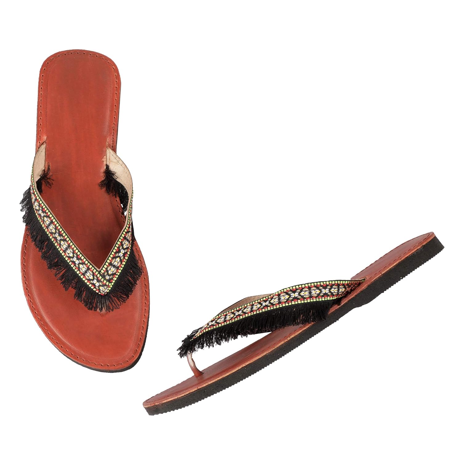 amazon leather chappal