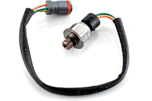 KD KISONIED 224-4536 Fuel Injection Pressure Sensor 3PP6-1 194-6726 Compatible with On Highway C7 C9 Diesel Engine Replacement for Caterpillar CAT C7 3126 C15 MXS BXS NXS