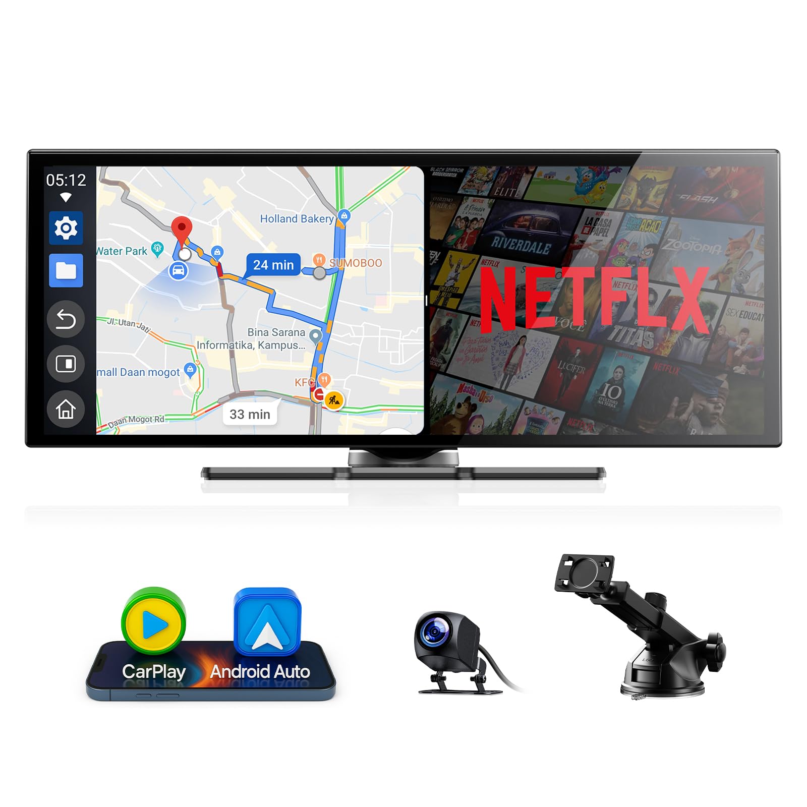 Volam 10.25 Zoll Carplay Displ