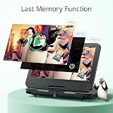 YOTON 12.5in Portable DVD Player with 10.5in Swivel Screen Black view 5