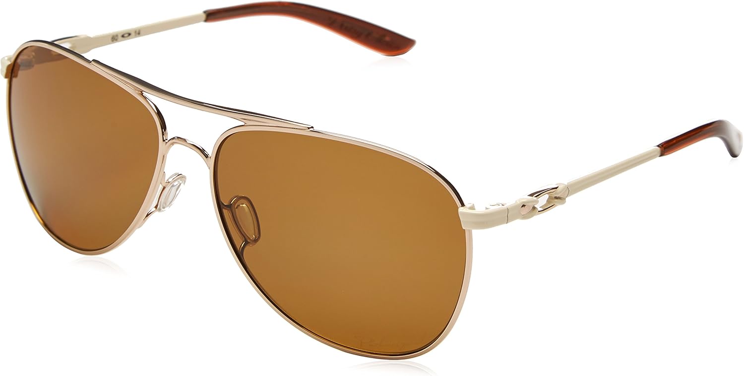 Oakley Women's Daisy Chain Oo4062 Polished Gold Frame/Bronze Polarized