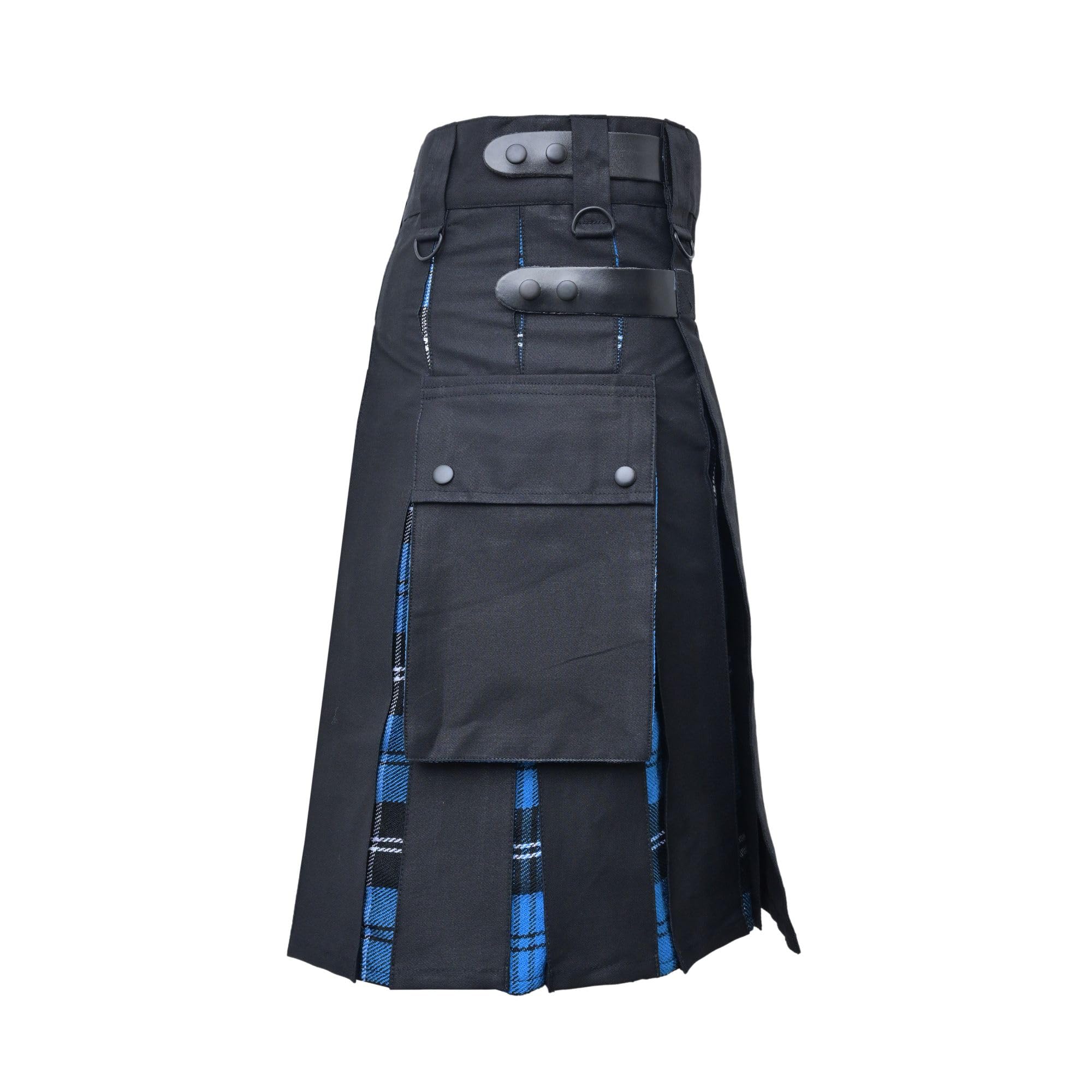 Modern Utility Kilts-Men's Plus Size Scottish