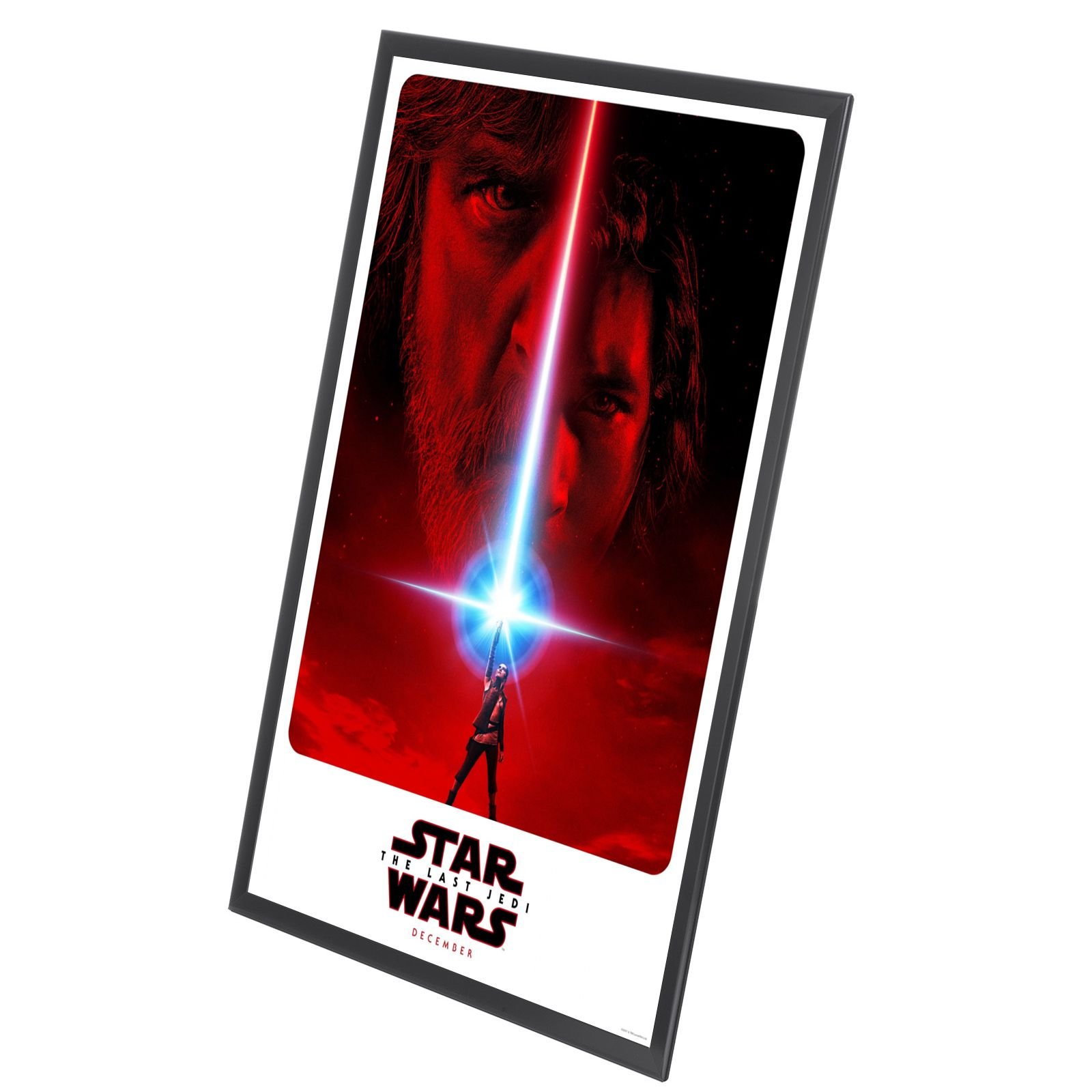 Movie Poster Frame 27x40 Inch, Black SnapeZo Profile, Home Theater