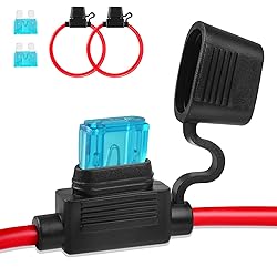Inline Fuse Holder 12v 2 Pieces, Standard 16 Gauge