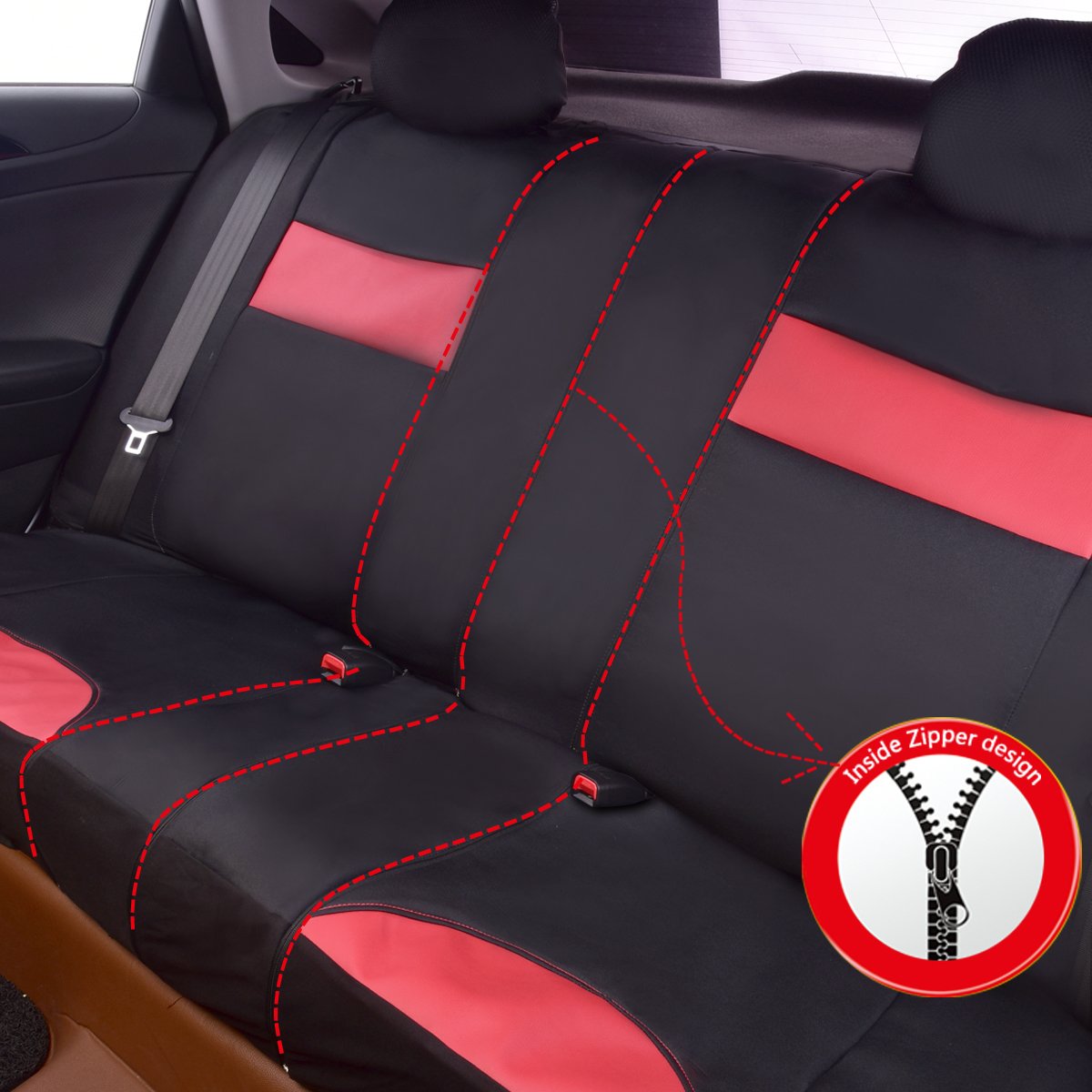 CAR PASS Housse siège auto universelle, Conception unique de papillons