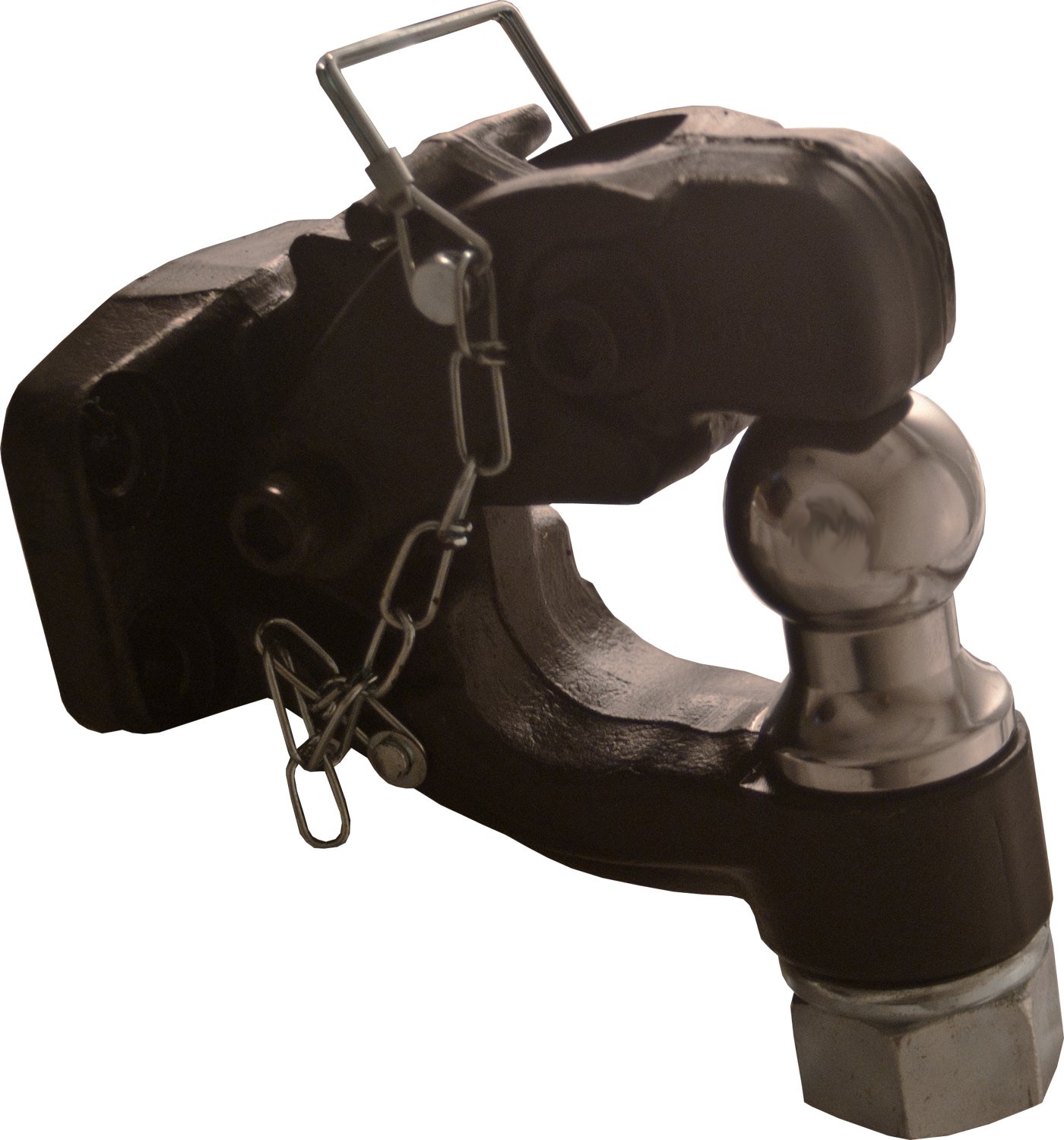 2" Combination Towing Pintle Hook and Ball with 8 Ton