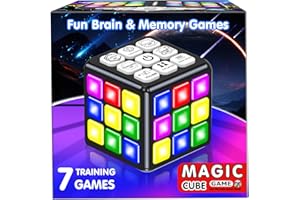 HENGSOLTALK Toys for Kids Age 8-13 Boys Gifts: Fun Brain & Memory Handheld Game Cube for Teens & Adults - Cool Toys STEM Sensory Toy for 6-12+ Year - Birthday Gift for Boy Girls 6 7 8 9 10 11 12 Years Old