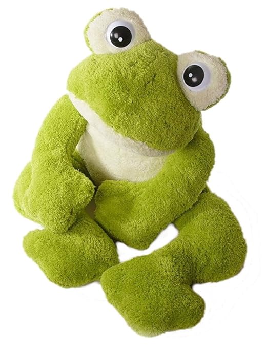 Inware 6228 - Kuscheltier Frosch Freaky, grün, XXL - 97 cm