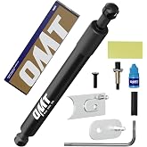 OMT Tailgate Assist Shock Compatible with 09-26 Ram 1500 2500 3500, Silver | 43301, Driver Side Mounting, Gentle Lowering Control, Fast No Drill Setup, AISI 1045 Steel, Complete Accessories