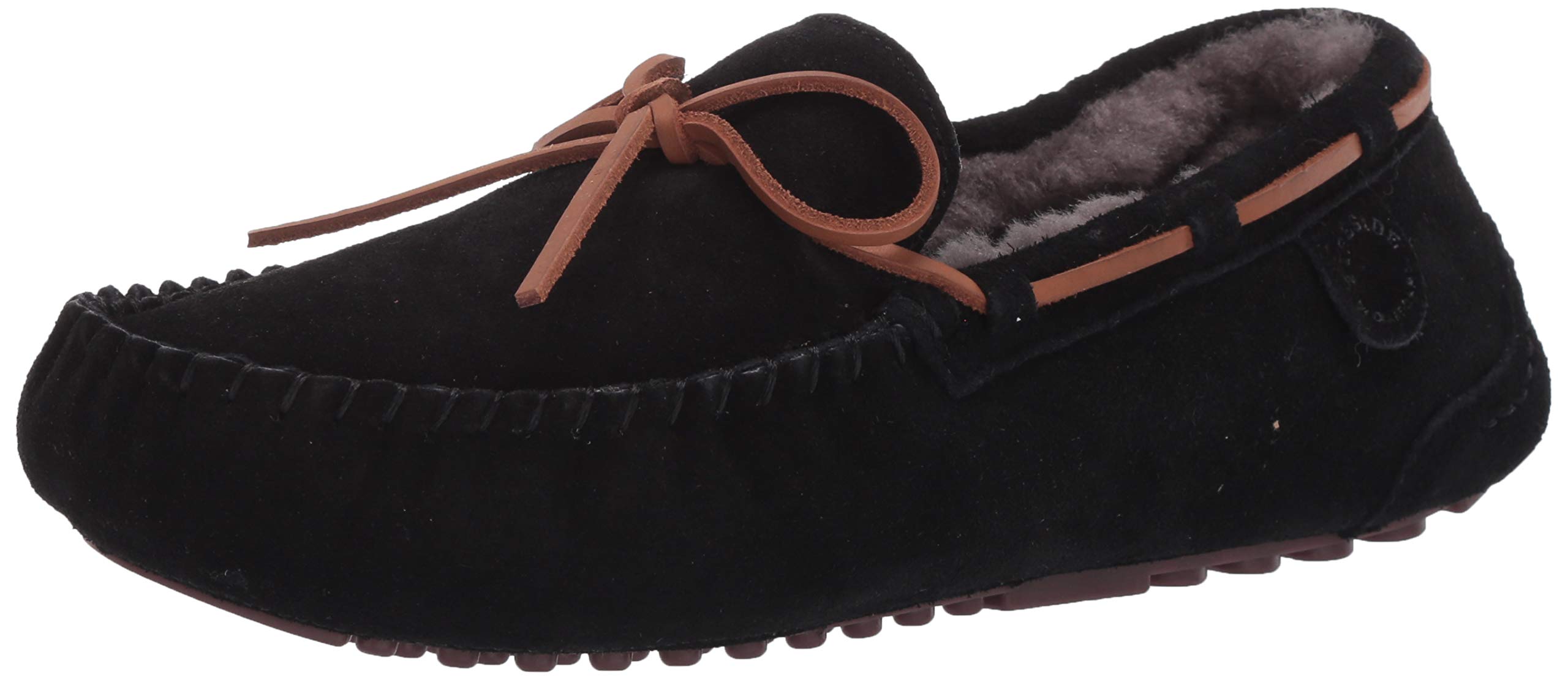 Fireside by DearfoamsFireside by Dearfoams Men's Victor Shearling Moccasin with Tie Slipper