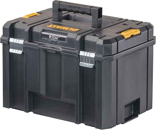DEWALT TSTAK Tool Box, Deep (DWST17806), Black