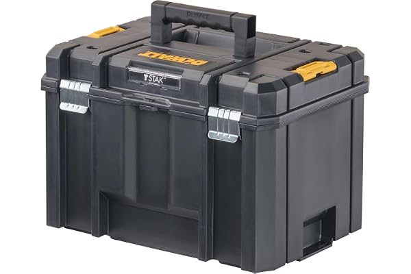DEWALT TSTAK Tool Box, Deep (DWST17806), Black