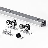 EaseLife 6FT/72in Sliding Pocket Door Hardware