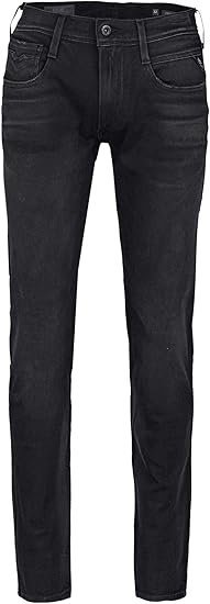 リプレイ Anbass 12oz Hyperflex ストレッチブラックデニム M914 000 661 S04 メンズ ブラック Eu 32 32 日本サイズm相当 ジーンズ 通販 Amazon
