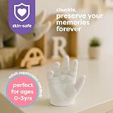 Chuckle Baby Handprint Footprint Casting Kit 3D Moulding Gift Set view 2