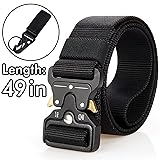 Tactical Belt Gun Adjustable Belts Military Style Webbing Riggers Nylon Belt wit