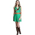 Nintendo The Legend of Zelda Ocarina of Time Link Green Costume Dress