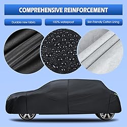 6 Layers Car Cover Waterproof All Weather for