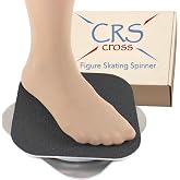 CRS Cross Figure Skating Spinner. Off Ice Spinning Training Aid | Metal 8 inch Spin Trainer. Practice Balance, Control and Technique. Great for Figure Skating, Gymnastics, Dance, Ballet