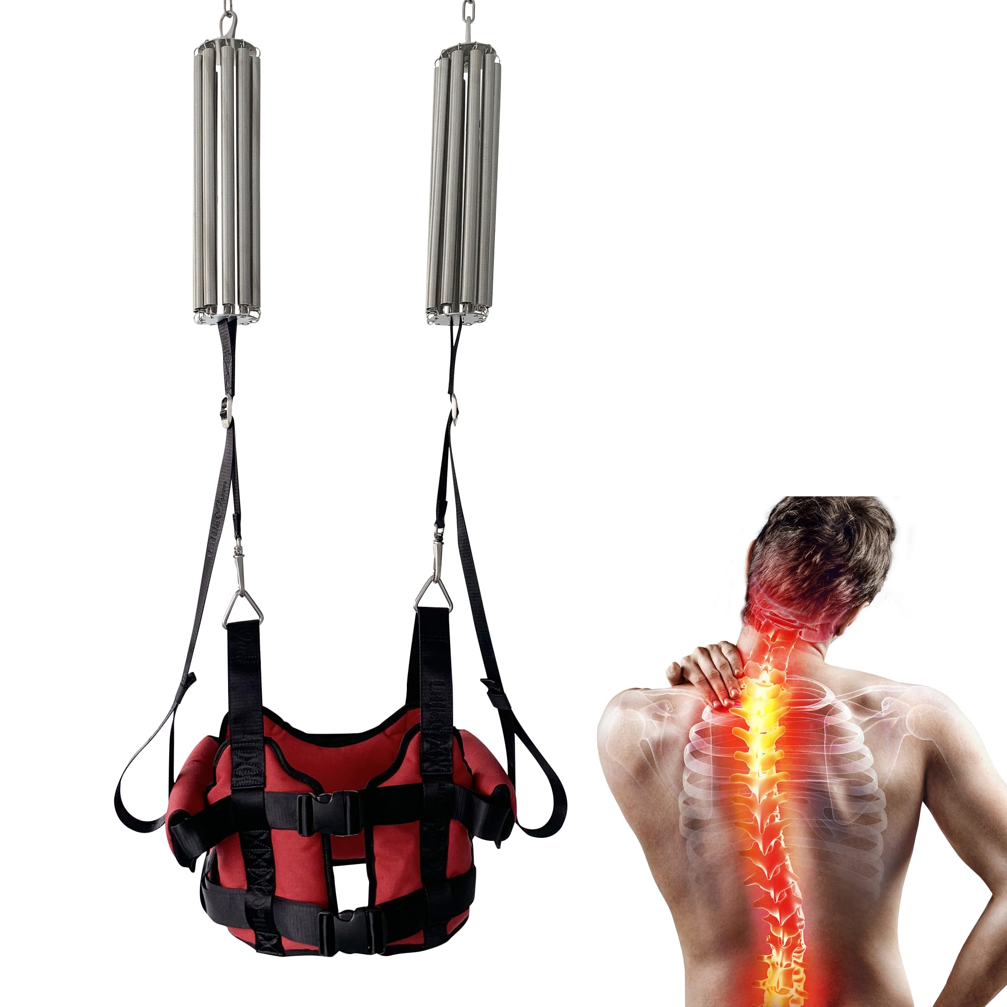 Photo 1 of LittleMum Back Traction Device, Back Stretcher, Lumbar Spinal Decompression Apparatus