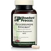 Standard Process Glucosamine Synergy - Joint Health Support Supplement - Support Connective Tissue with Glucosamine & Boswellia Serrata - Whole Food-Based Supplement with Manganese - 90 Capsules