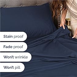 CGK Linens Full 6 Piece Sheet Set - Cooling Sheets