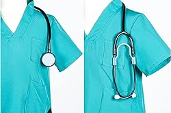 TOGROP Doctor costume for kids shirt pants with
