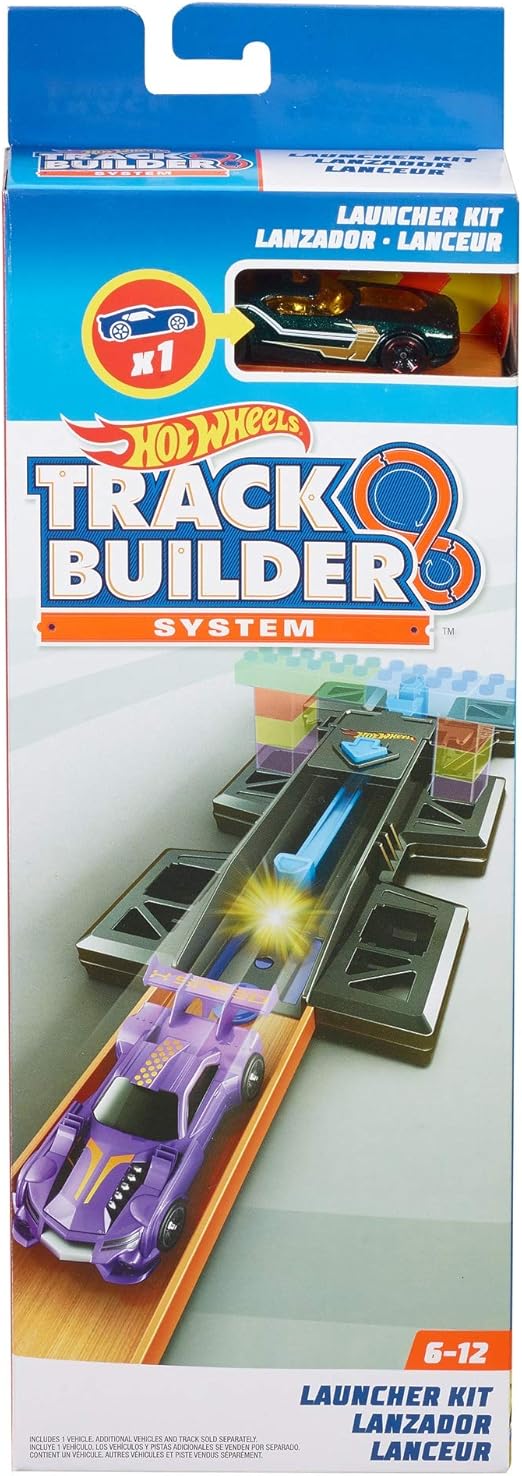 hot wheels track builder launch kit