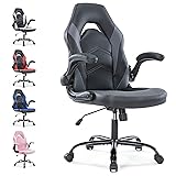 Ergonomic Gaming Chair with Adjustable PU Leather