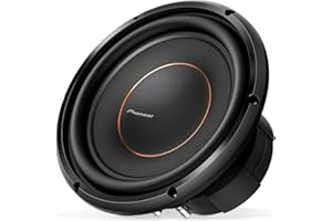 Pioneer TSD10D2 10" Dual 2 OHM 1000W SUBWOOFER, Black