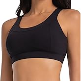 Sports Bras for Women High Impact Racerback Workout Tops Molded Cup Running Bra Sexy Backless Yoga Crop Top