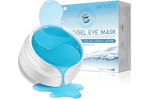 sefudun Hydrogel Eye Patches,Hydrogel Under Eye Masks for Dark Circles,Anti Wrinkle Treatment,Under Eye Gel Pads,Eye Mask for Puffy Eyes, Skincare,Hydrating | 60 Pieces/30 Pairs