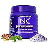 NK Professional Care DiColor Blonde | bleaching powder | lightener for hair | Lightens +8 shades without damaging the hair strand. 180 g