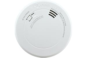 First Alert 10 Year Battery Smoke and Carbon Monoxide Alarm with Voice Alert, White, PRC710VA-6