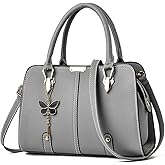 FANDARE Women Handbag Tote PU Leather Shoulder Crossbody Waterproof Satchel