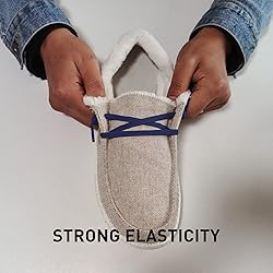 UamGlsob 2 Pairs Elastic Shoe Laces Replacement