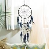 GZGRYTRC Boho Dream Catcher Wall Hanging for Boys - Handmade White Decor view 5