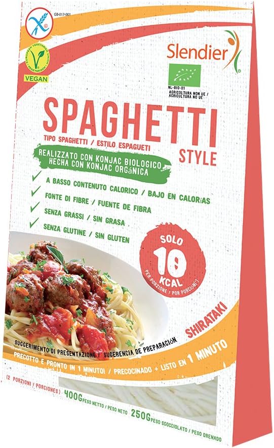 Slendier Shirataki Organic Spaghetti 250g