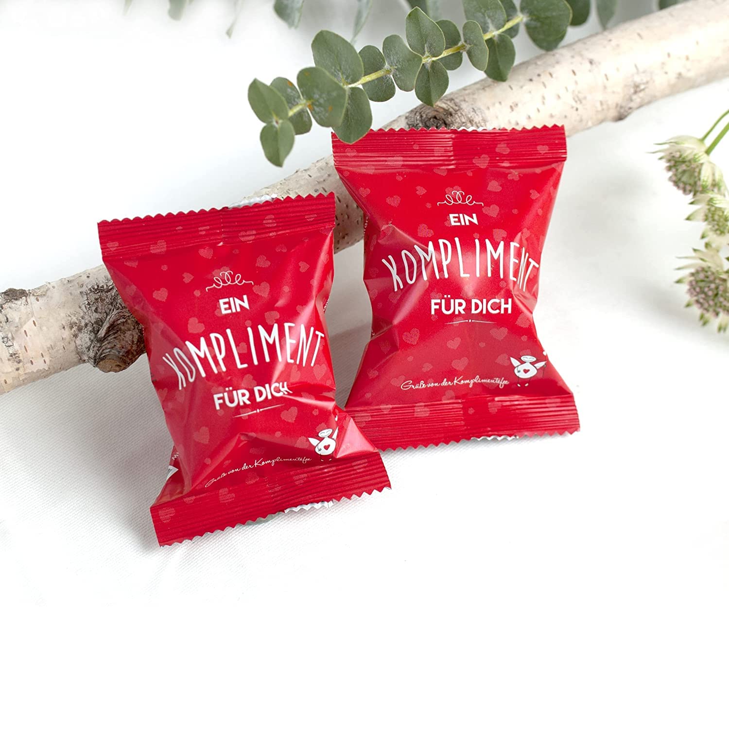 Glückskekse Ein Kompliment für Dich 30 Stück Glückskekse Kompliment Geschenk Muttertag, Danke, Geschenk Büro, Schön dass Du da bist, Adventskalender Füllung, frisch gebacken, vegan & made in Germany 9